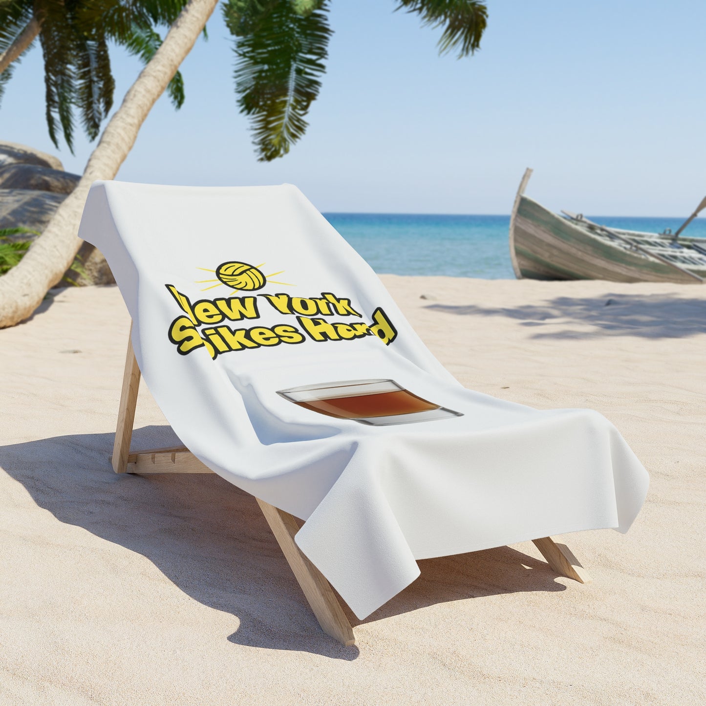 Detail of soft cotton loop backing for comfort.