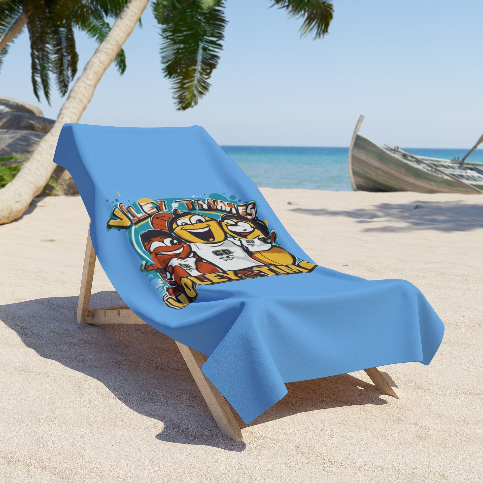 Volleyball gym towel for players and fans