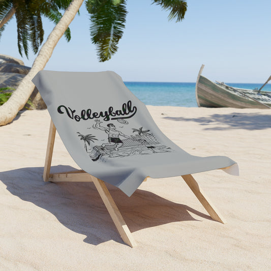 Born to Spike volleyball towel for beach or gym
