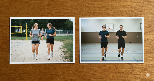Running Warm-up for volleyball