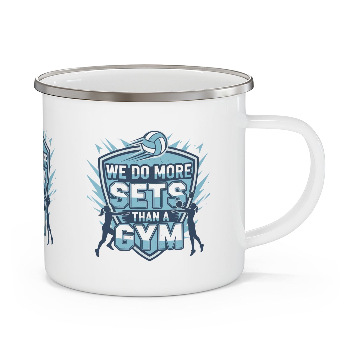 Volleyball setter humor mug