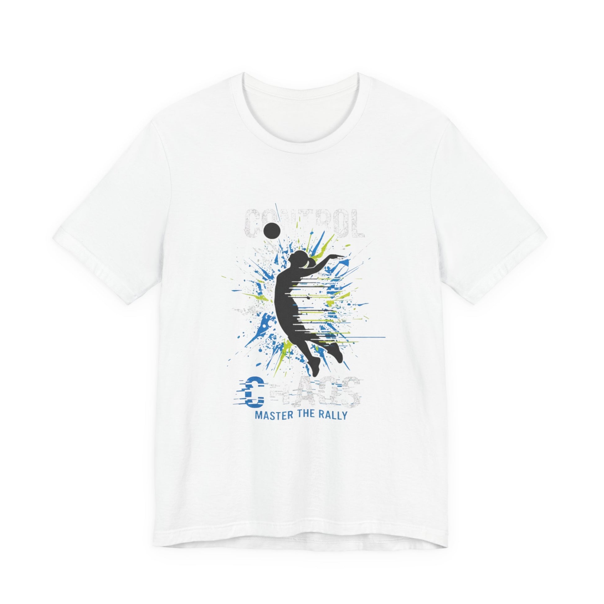 Control Chaos Master the Rally volleyball t-shirt typography design