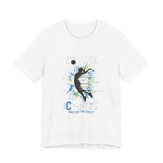 Control Chaos Master the Rally volleyball t-shirt typography design
