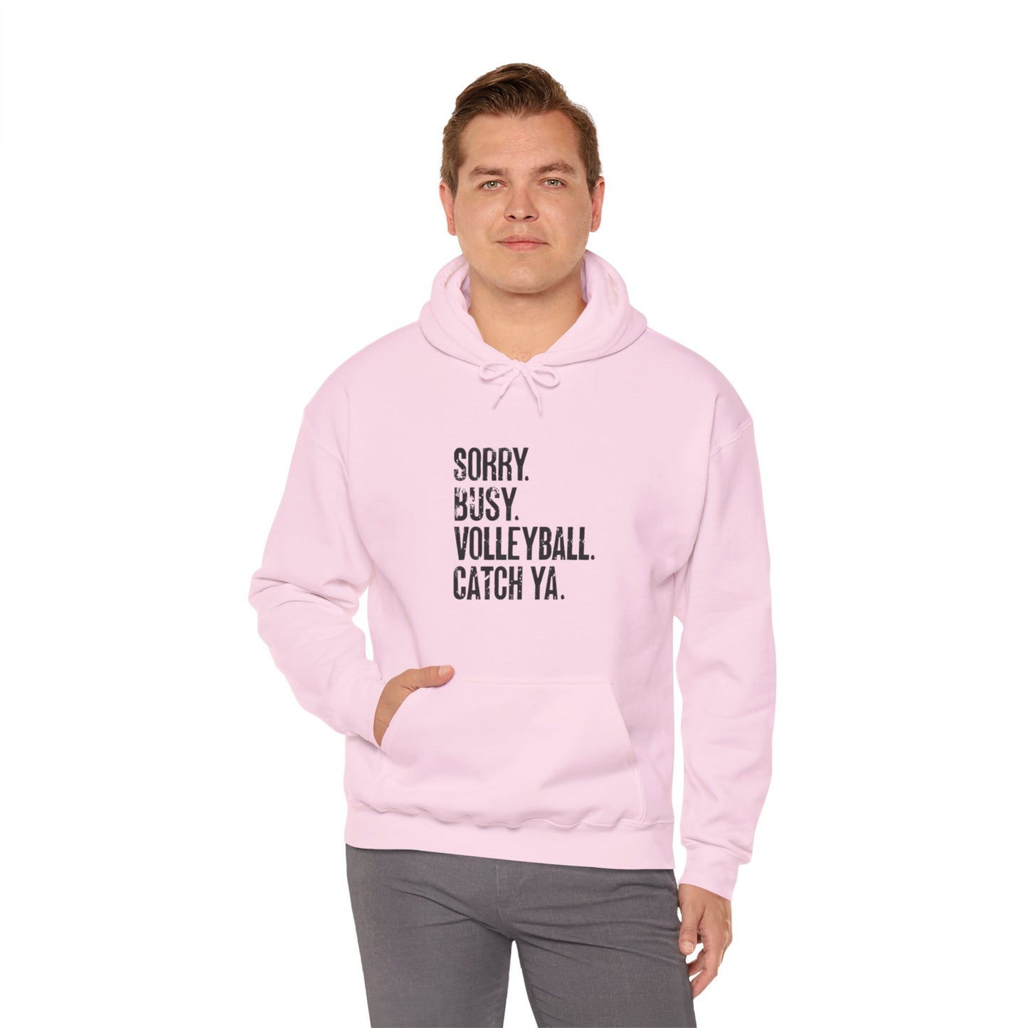 Volleyball training lifestyle hoodie graphic