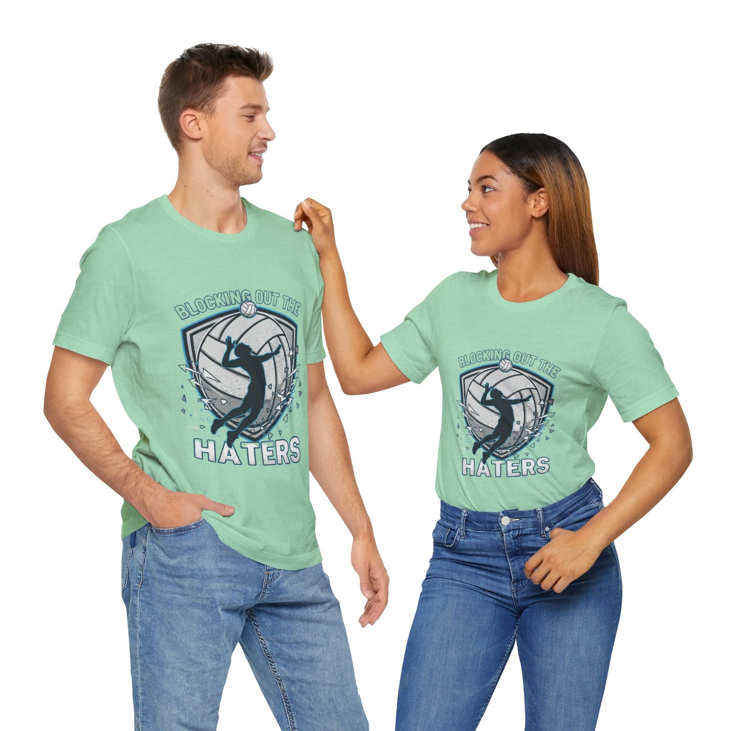 Unisex volleyball graphic shirt