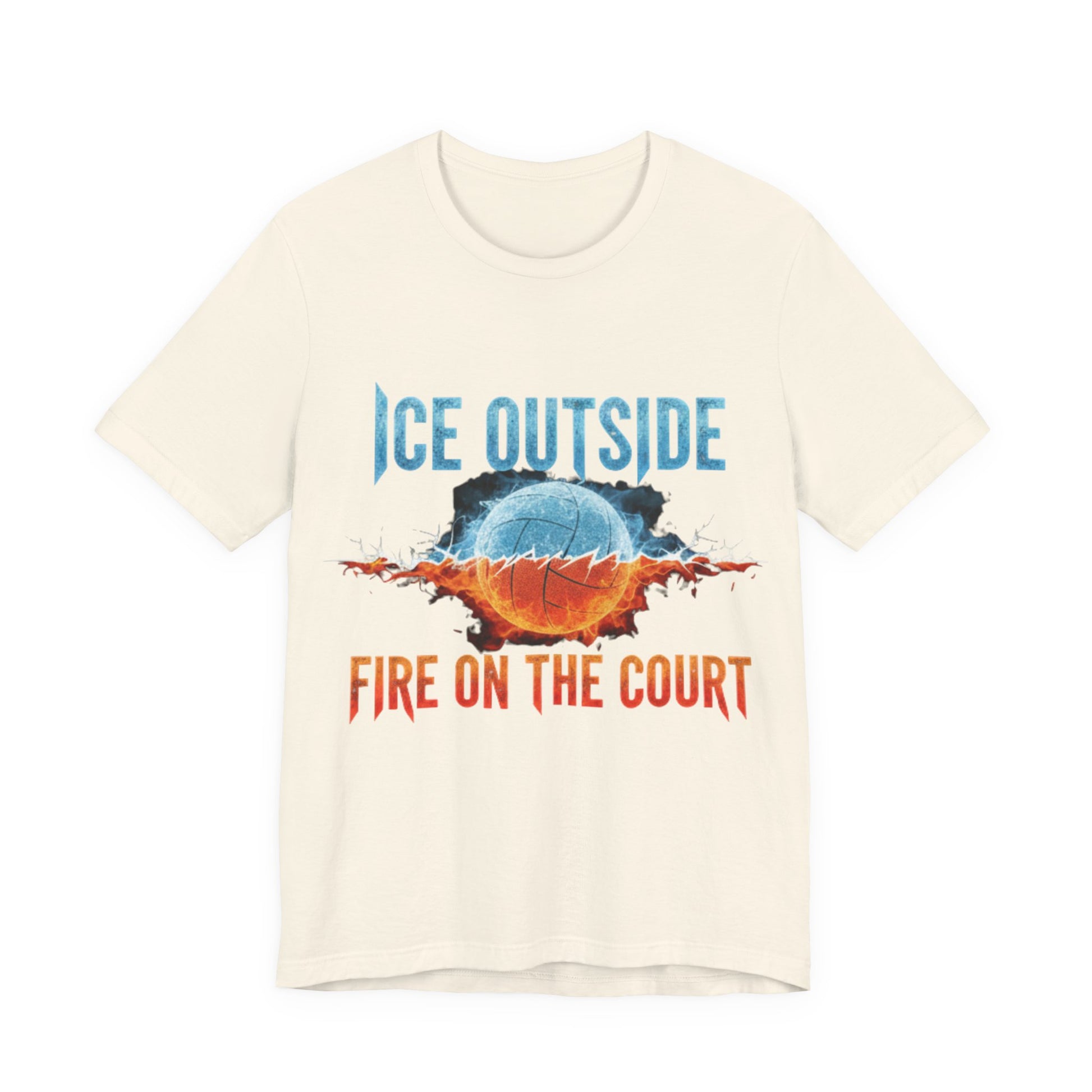 Volleyball performance slogan typography t-shirt