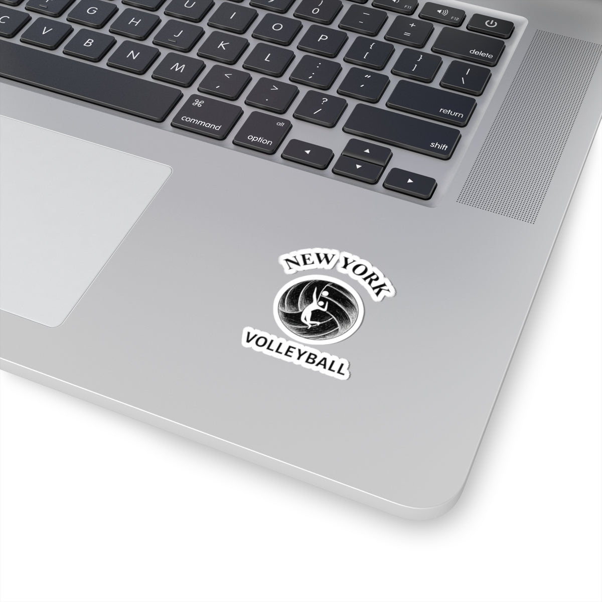 Sports-themed sticker gift for volleyball players and fans