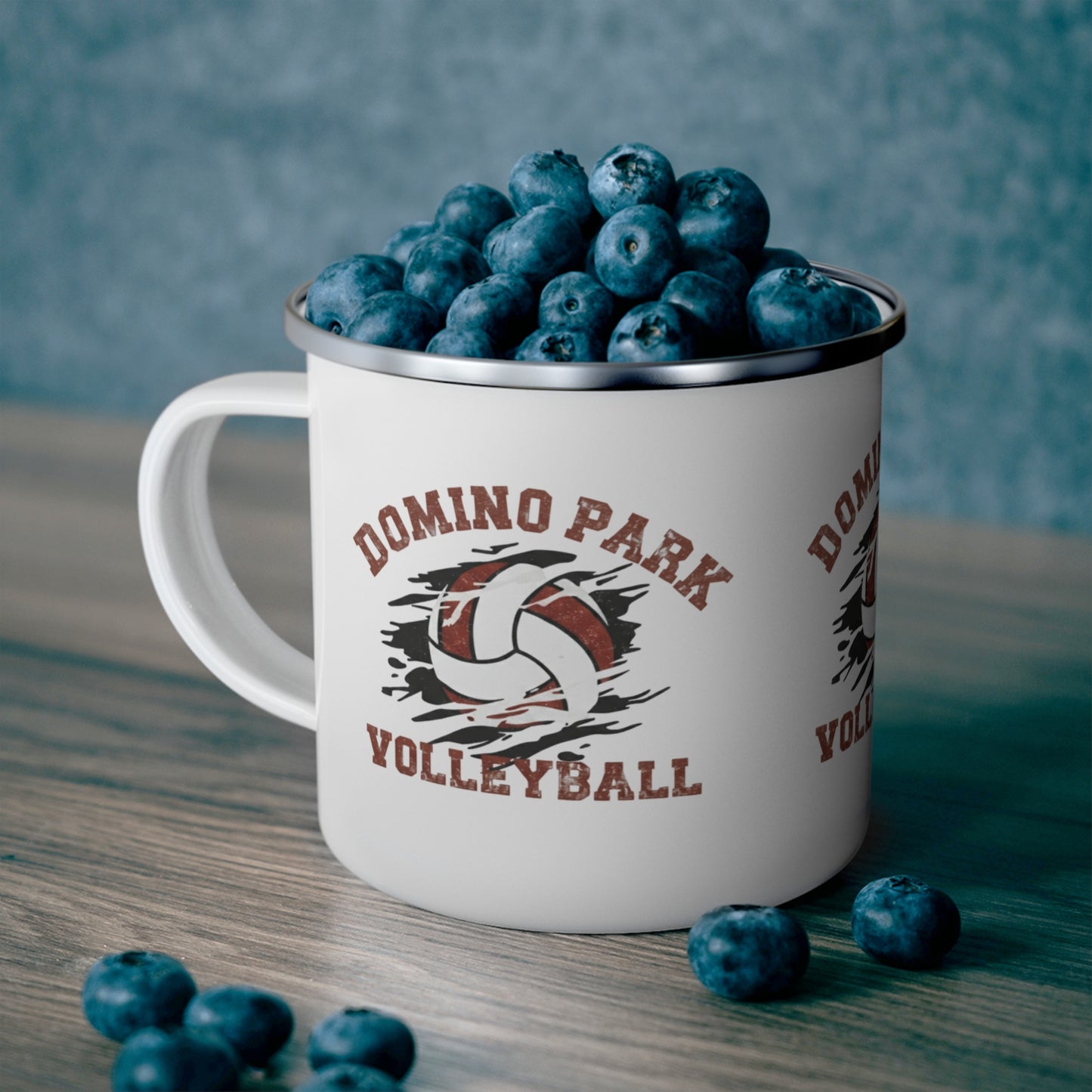 beach volleyball aesthetic mug
