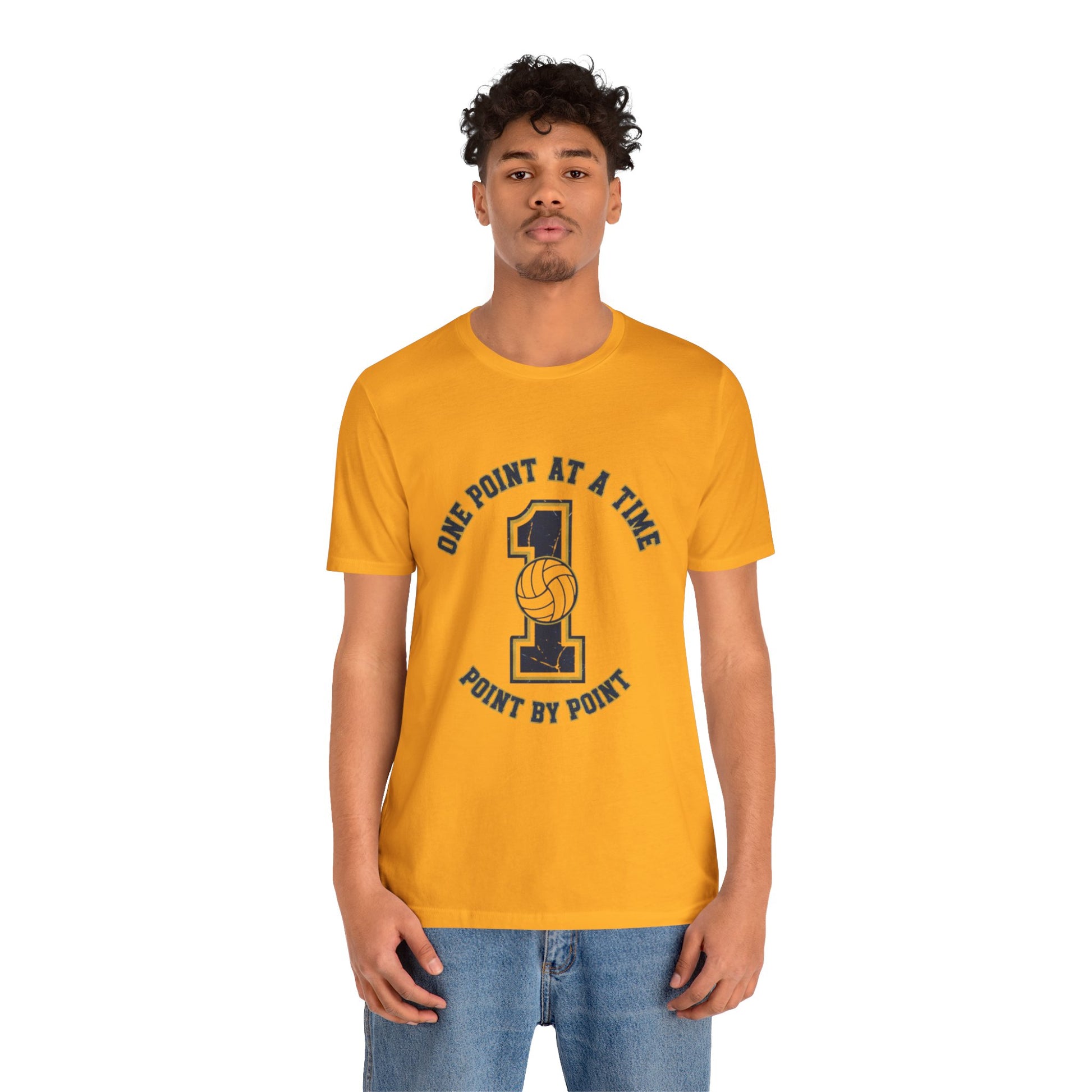 One Point at a Time athletic mindset shirt graphic