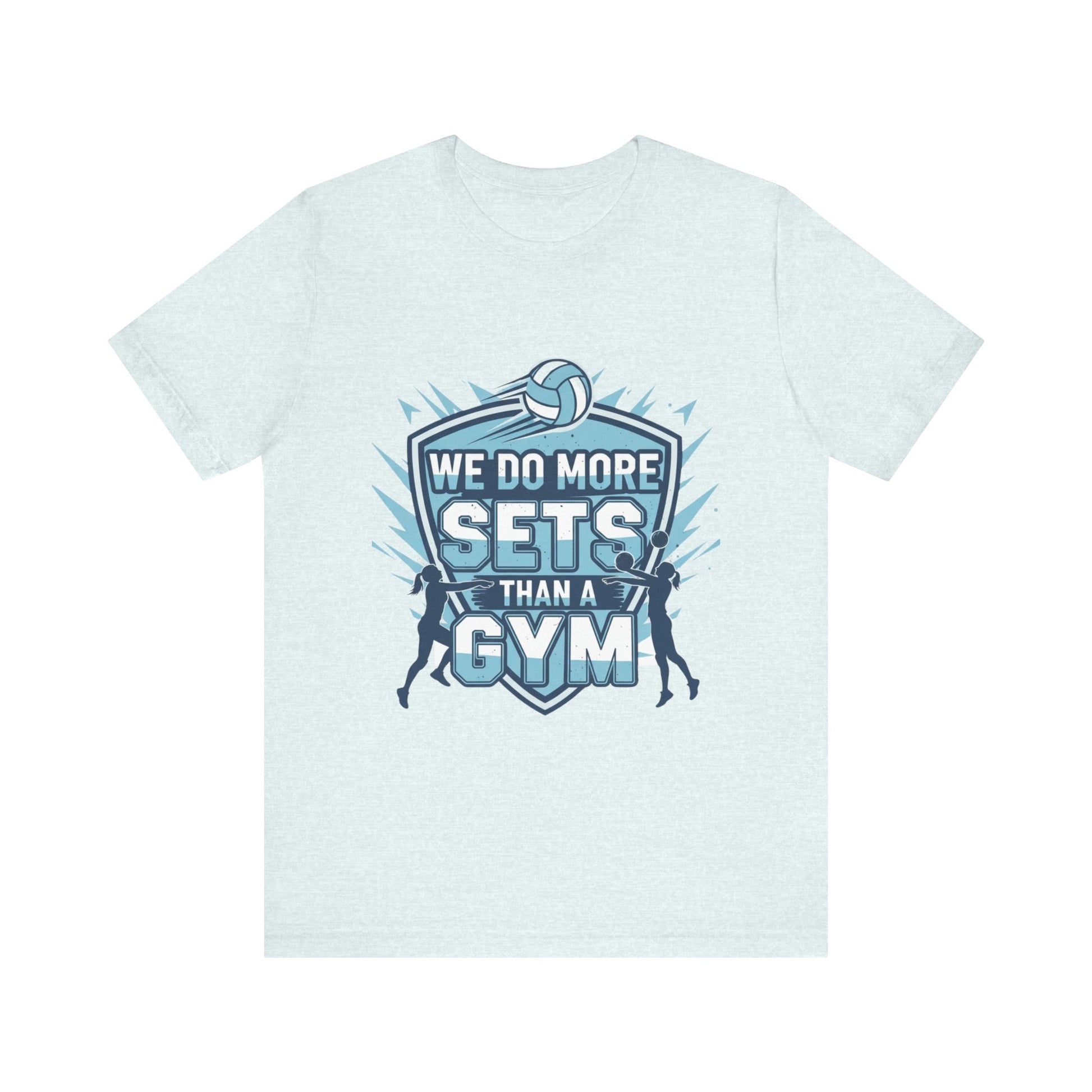 Volleyball humor graphic tee