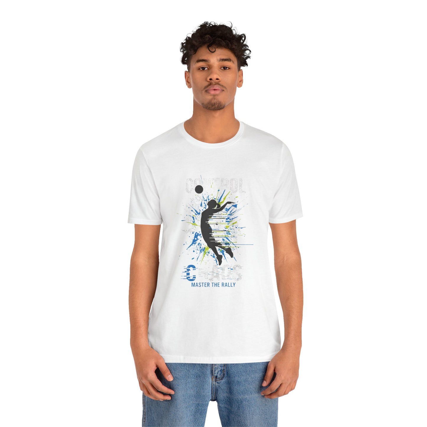Minimalist volleyball motivation typography t-shirt