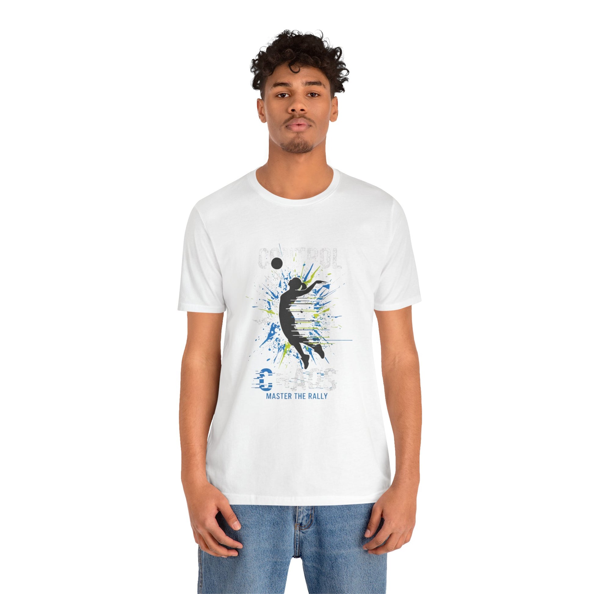 Minimalist volleyball motivation typography t-shirt