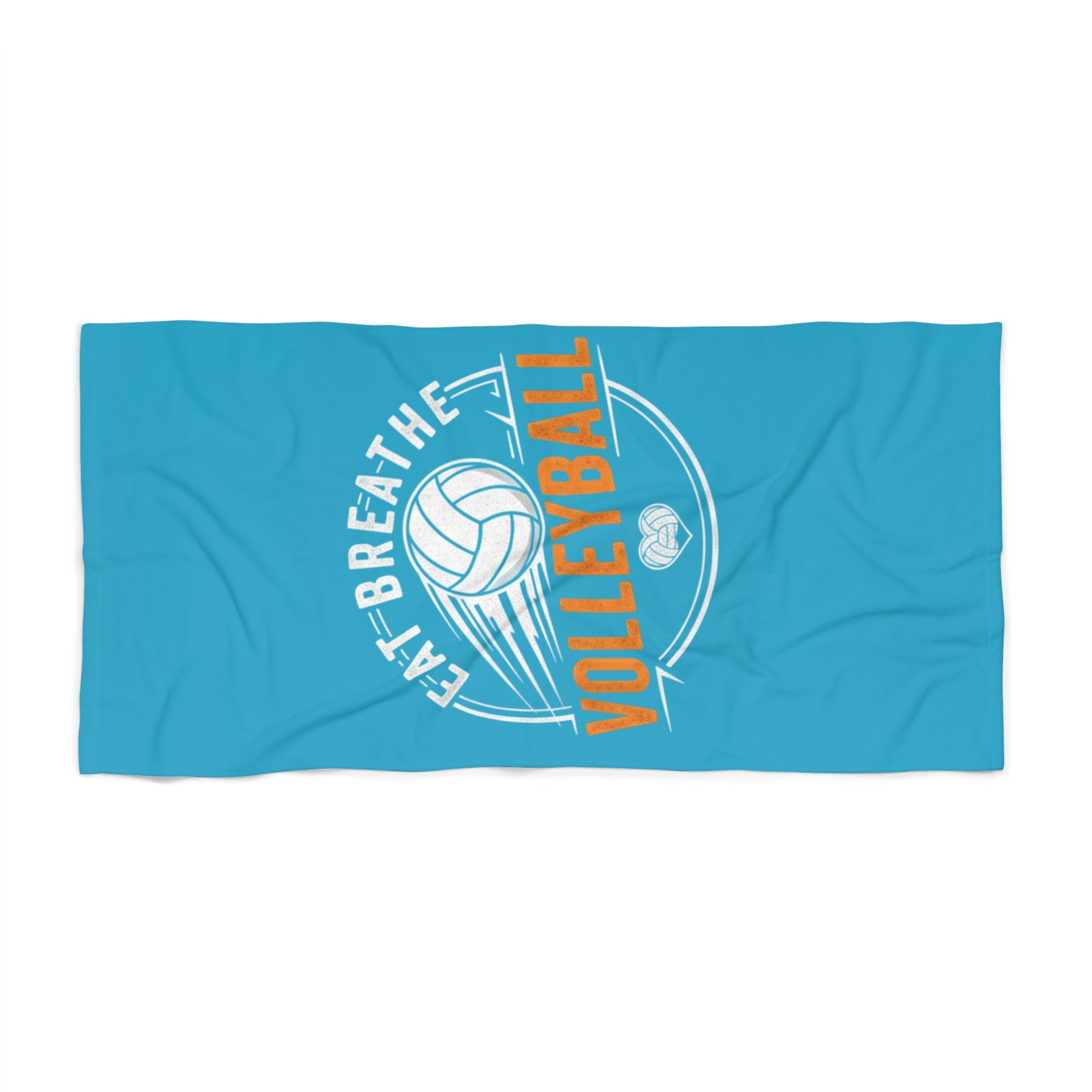 Funny volleyball quote towel