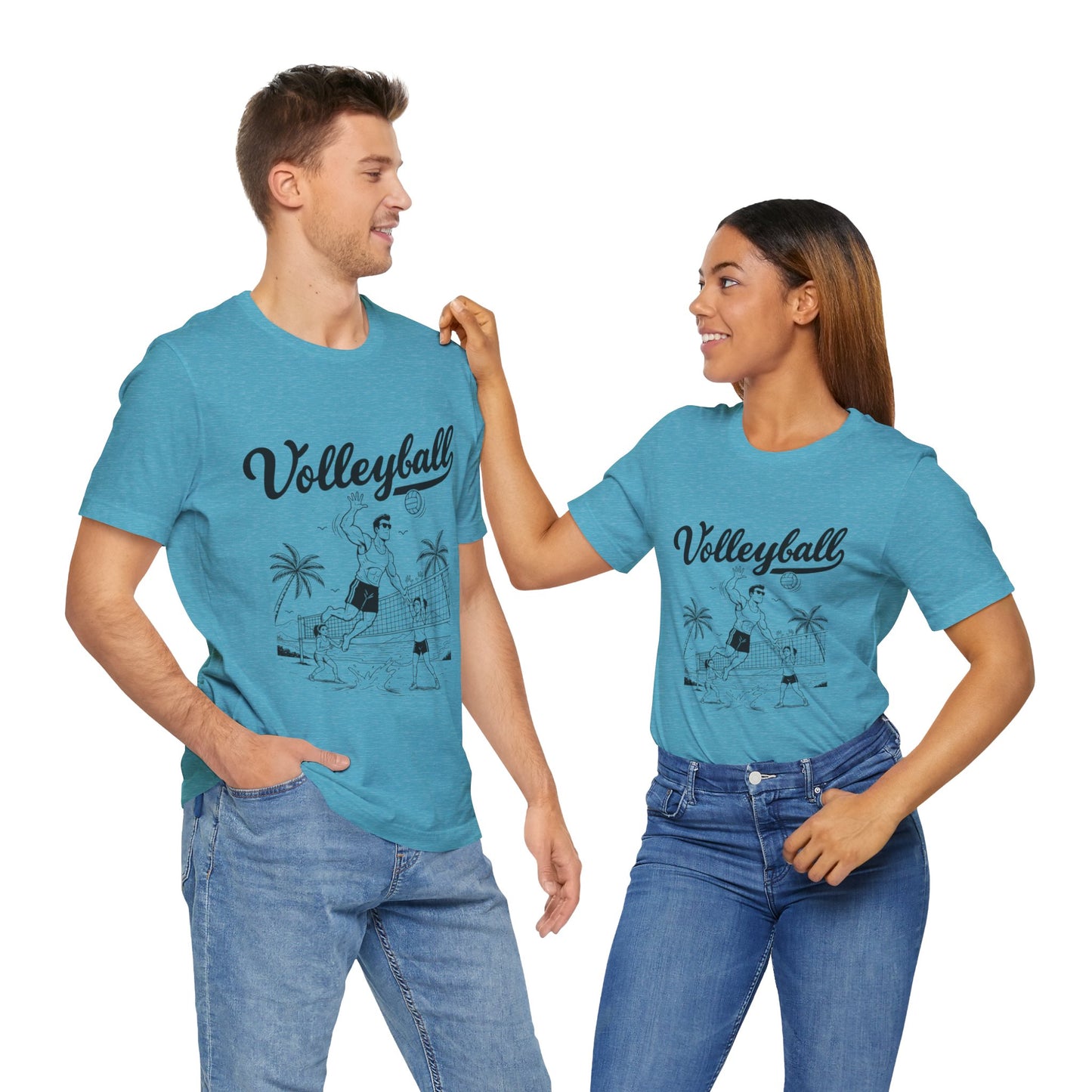 Volleyball gift shirt for men and women