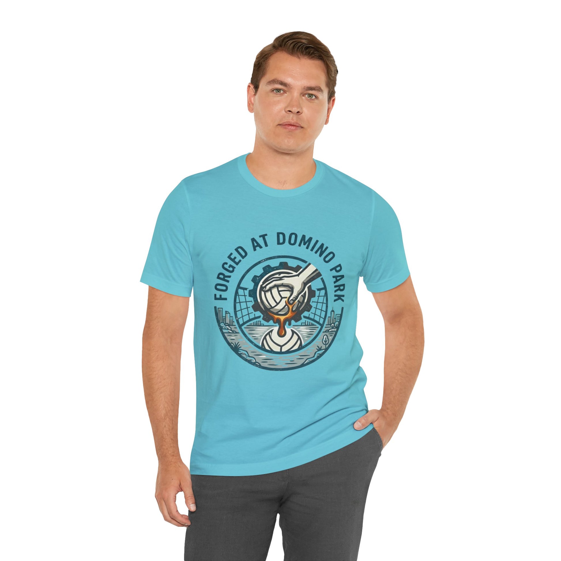 Volleyball court culture New York t-shirt design
