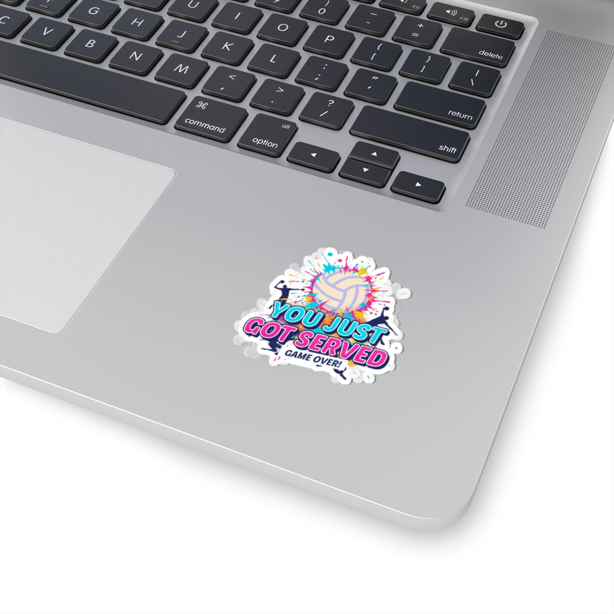 You Just Got Served Game Over volleyball sticker