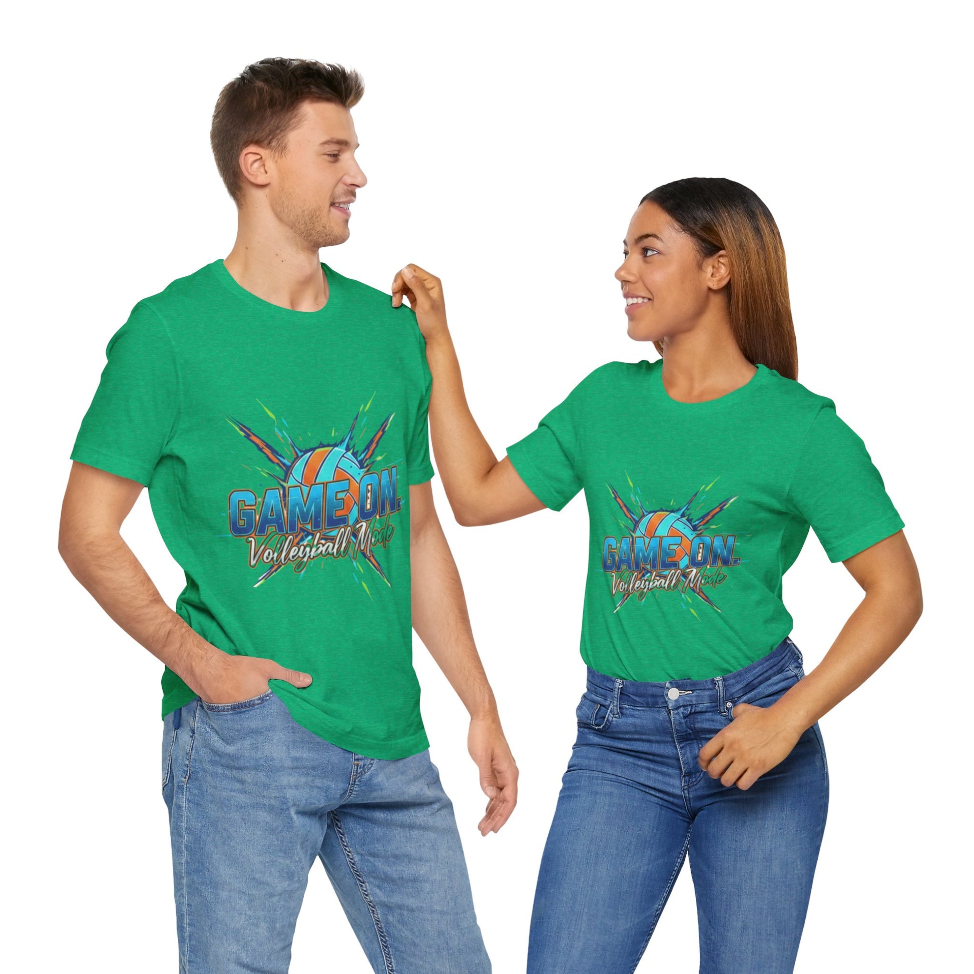 Sporty Game On t-shirt ideal for volleyball lovers