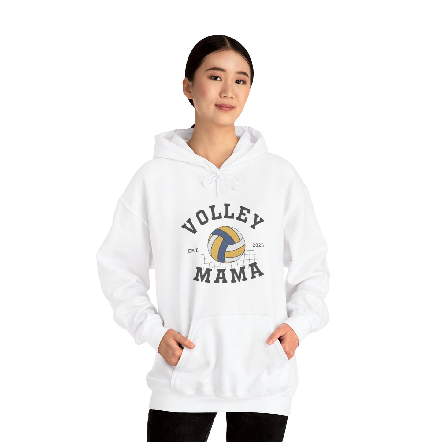 Volleyball team mom hoodie