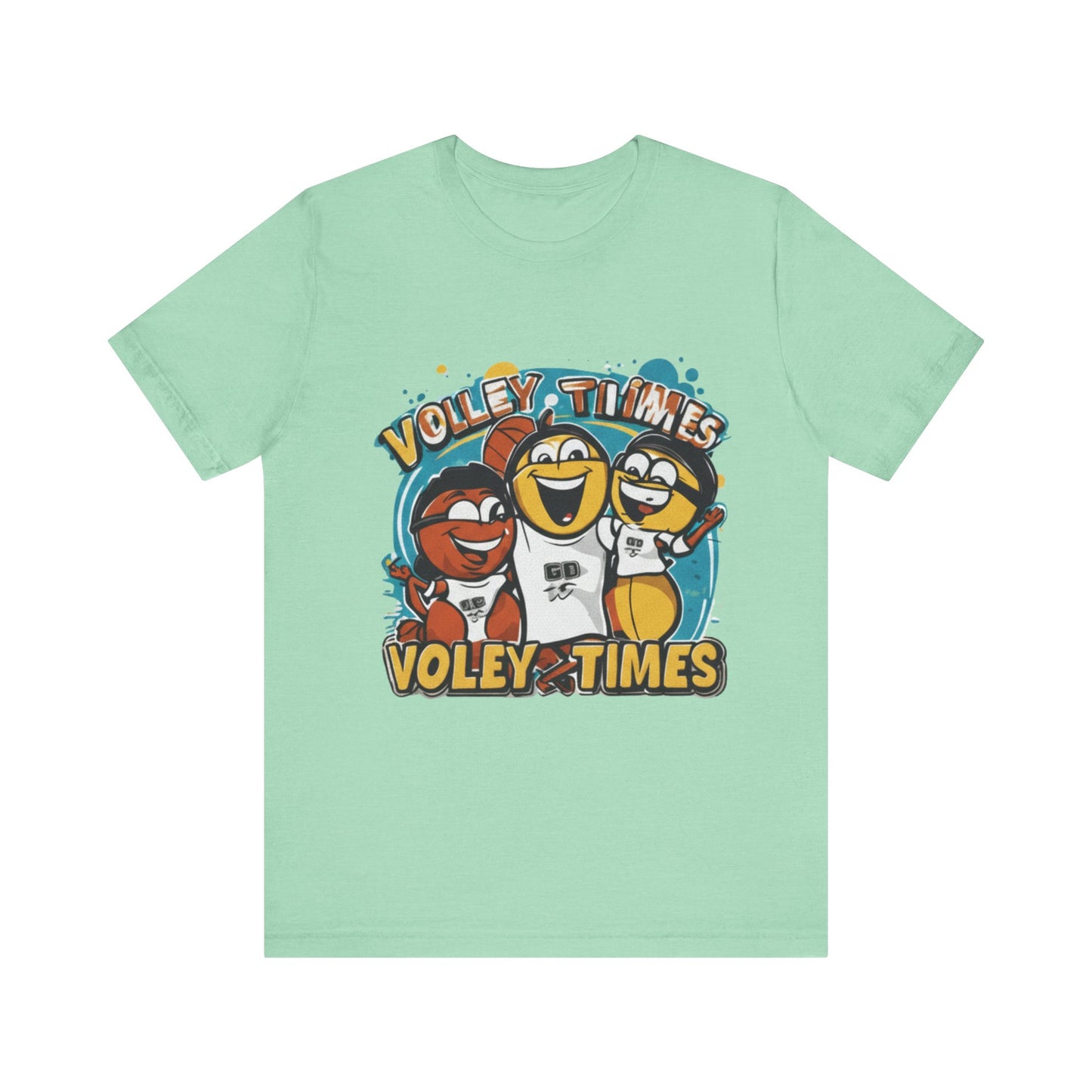 Fun volleyball shirt for players and fans