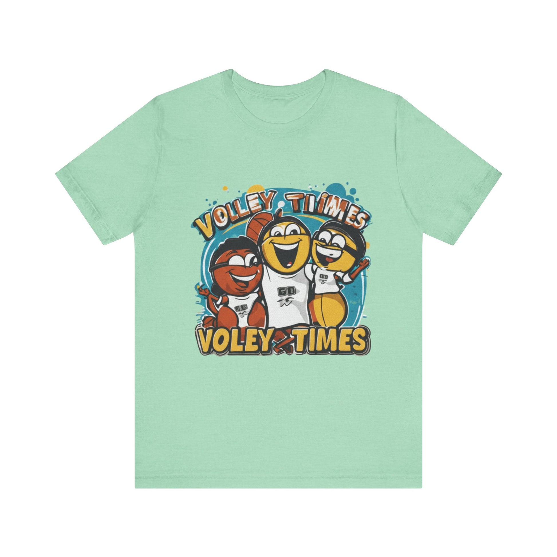 Fun volleyball shirt for players and fans