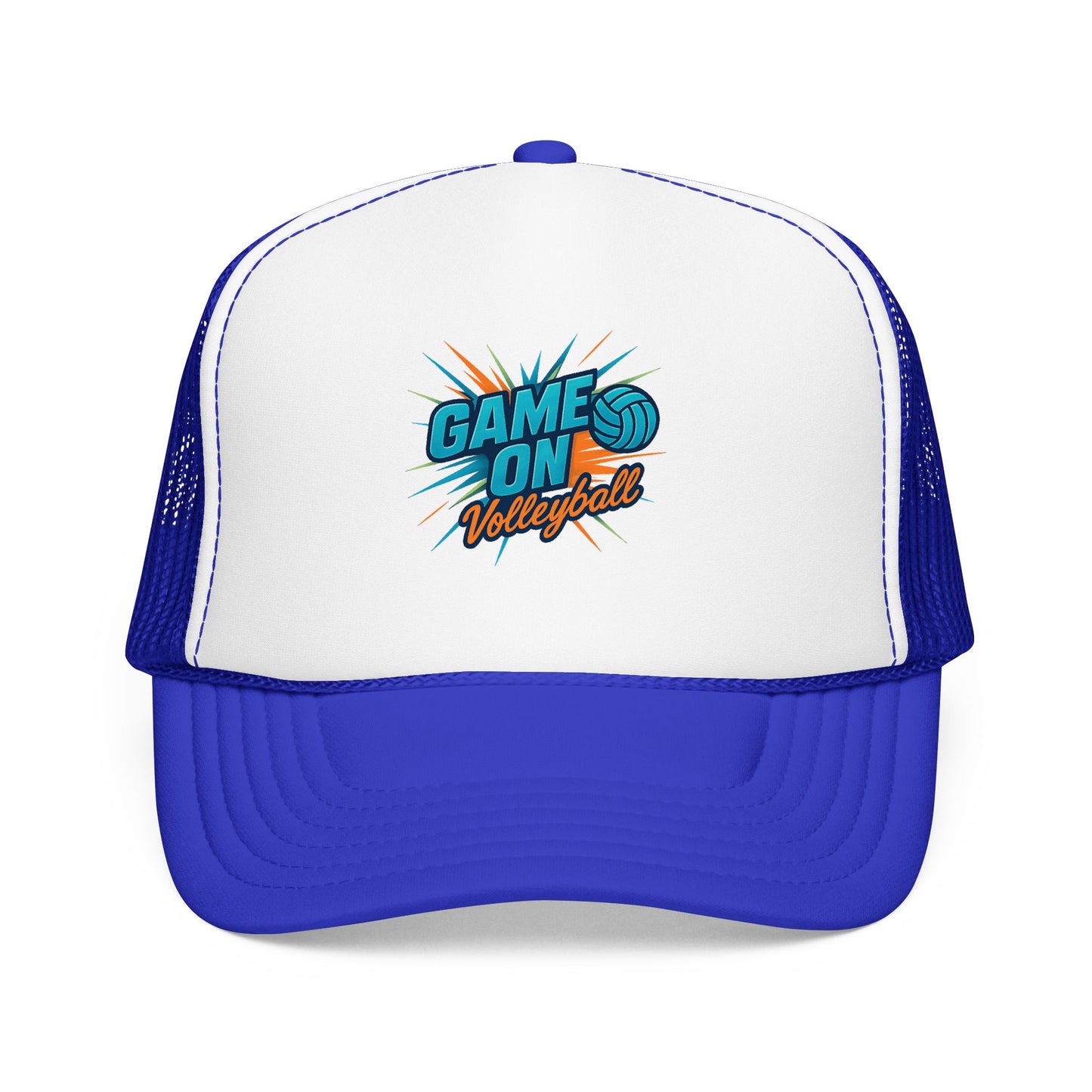 Game On text with aggressive sports styling
