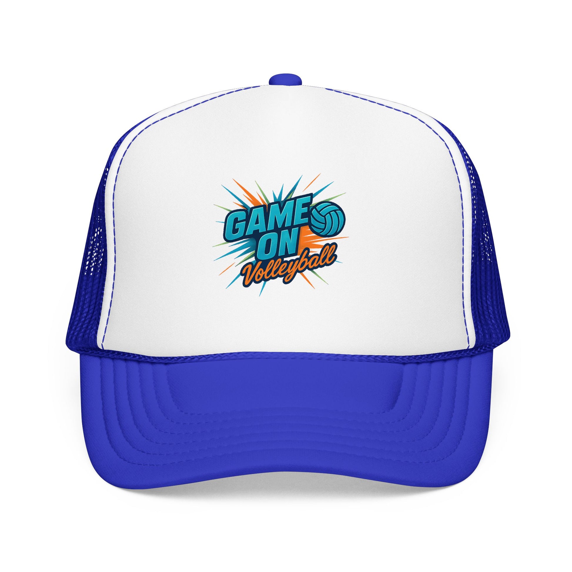 Game On text with aggressive sports styling