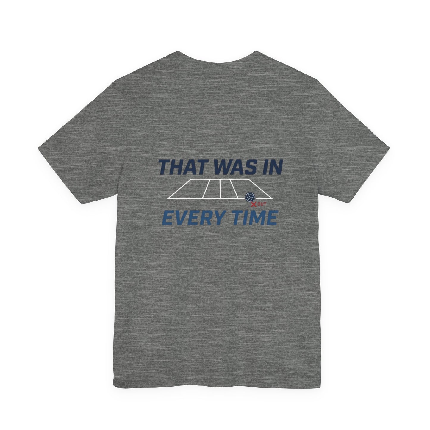 that was in volleyball typography shirt