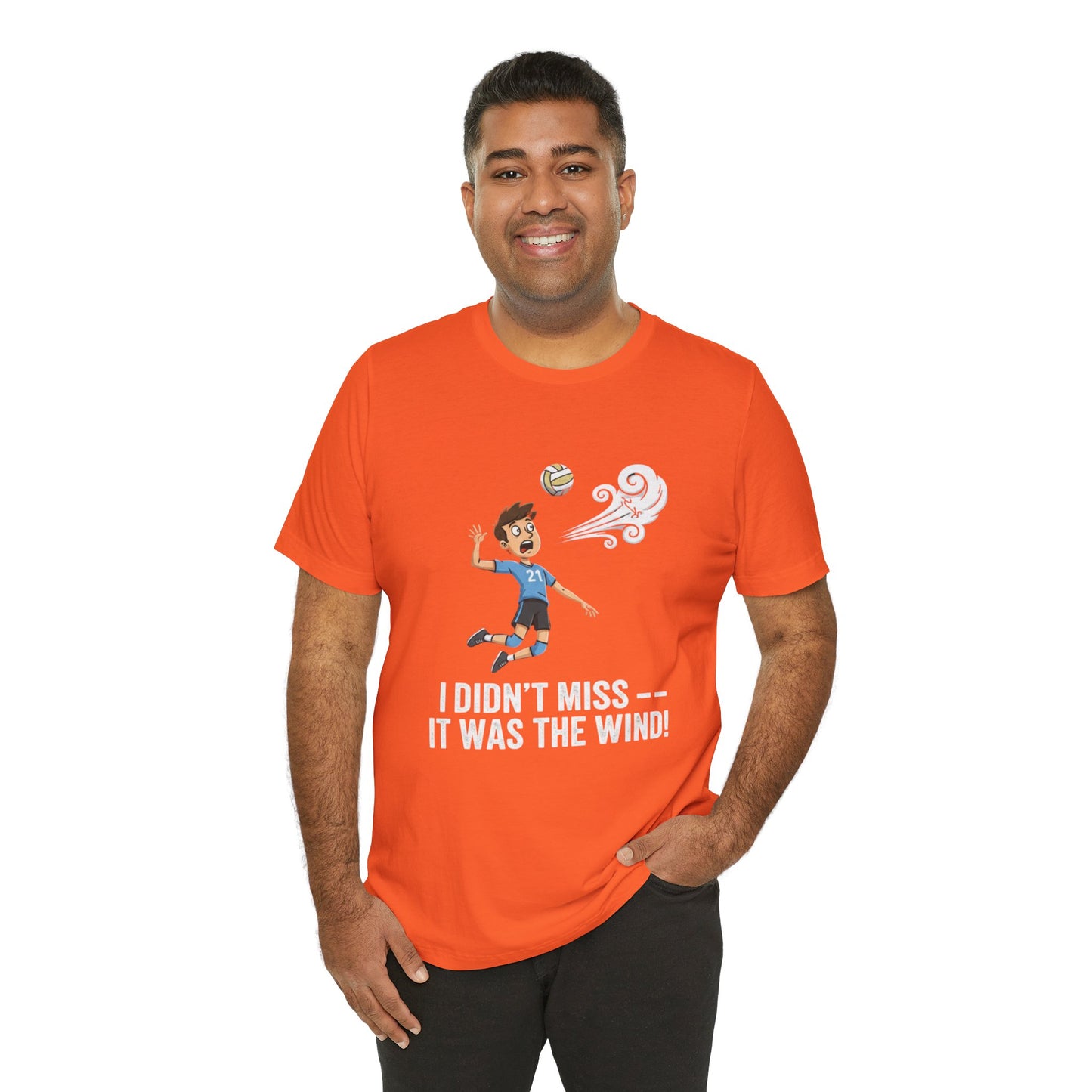 Minimalist funny volleyball saying t-shirt design