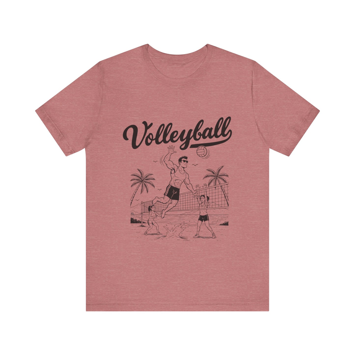 Born to Spike volleyball t-shirt for players