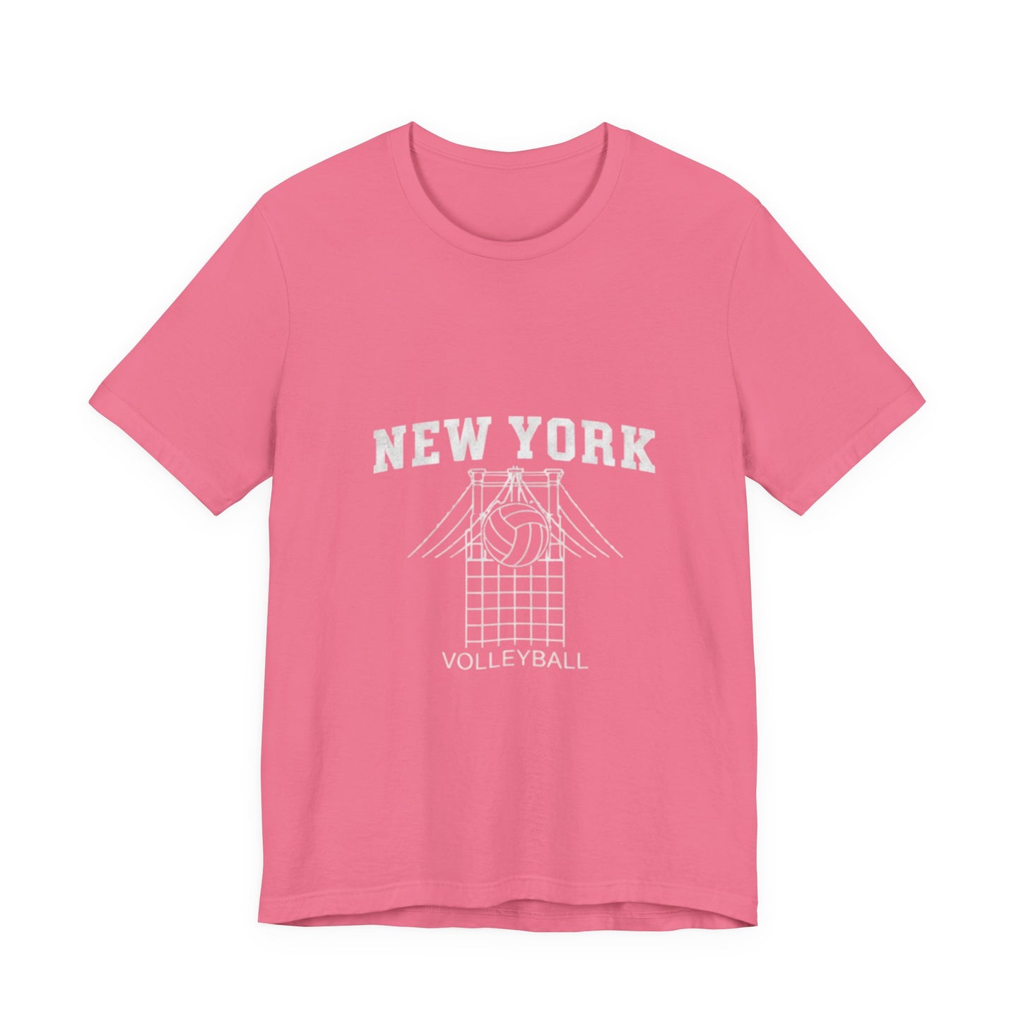 Volleyball representing New York city t-shirt design