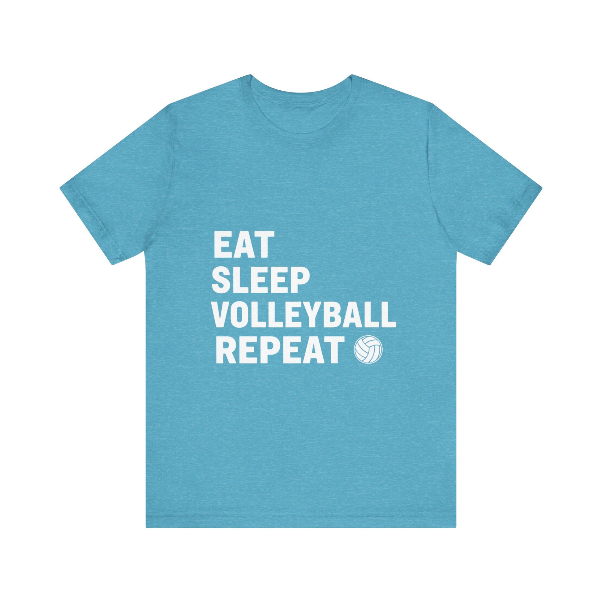Volleyball humor tee with slogan