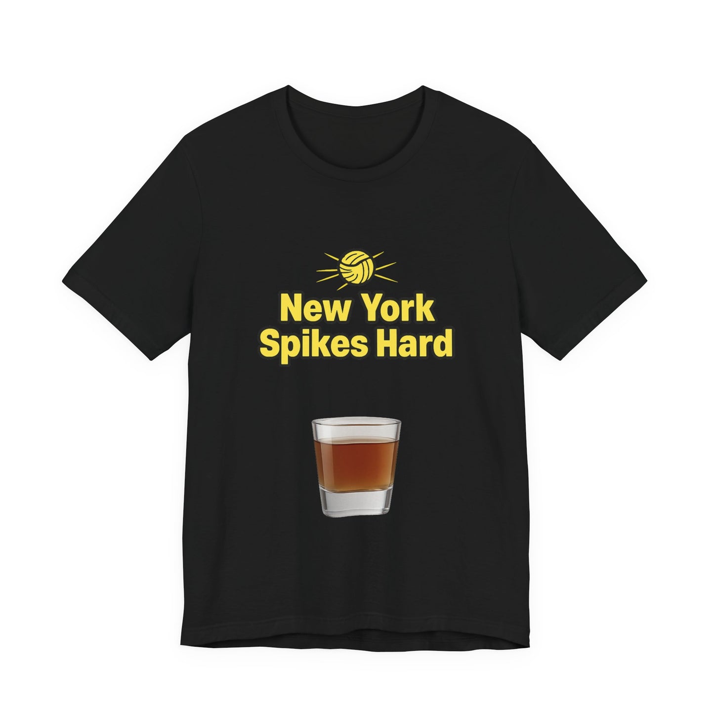 New York Spikes Hard t-shirt with bold front graphic