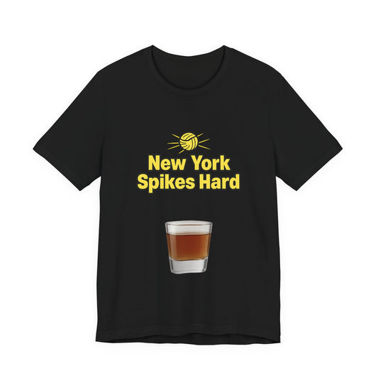New York Spikes Hard t-shirt with bold front graphic