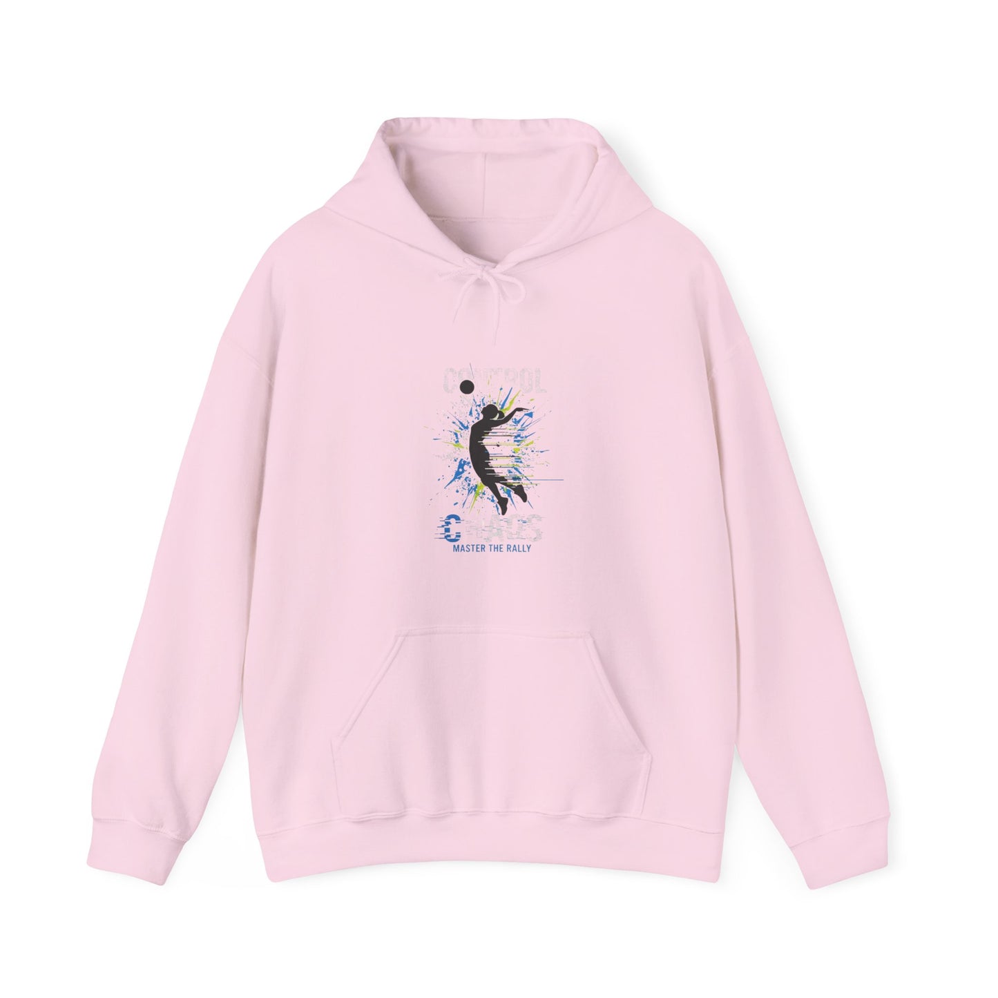 Control Chaos Master the Rally motivational volleyball hoodie