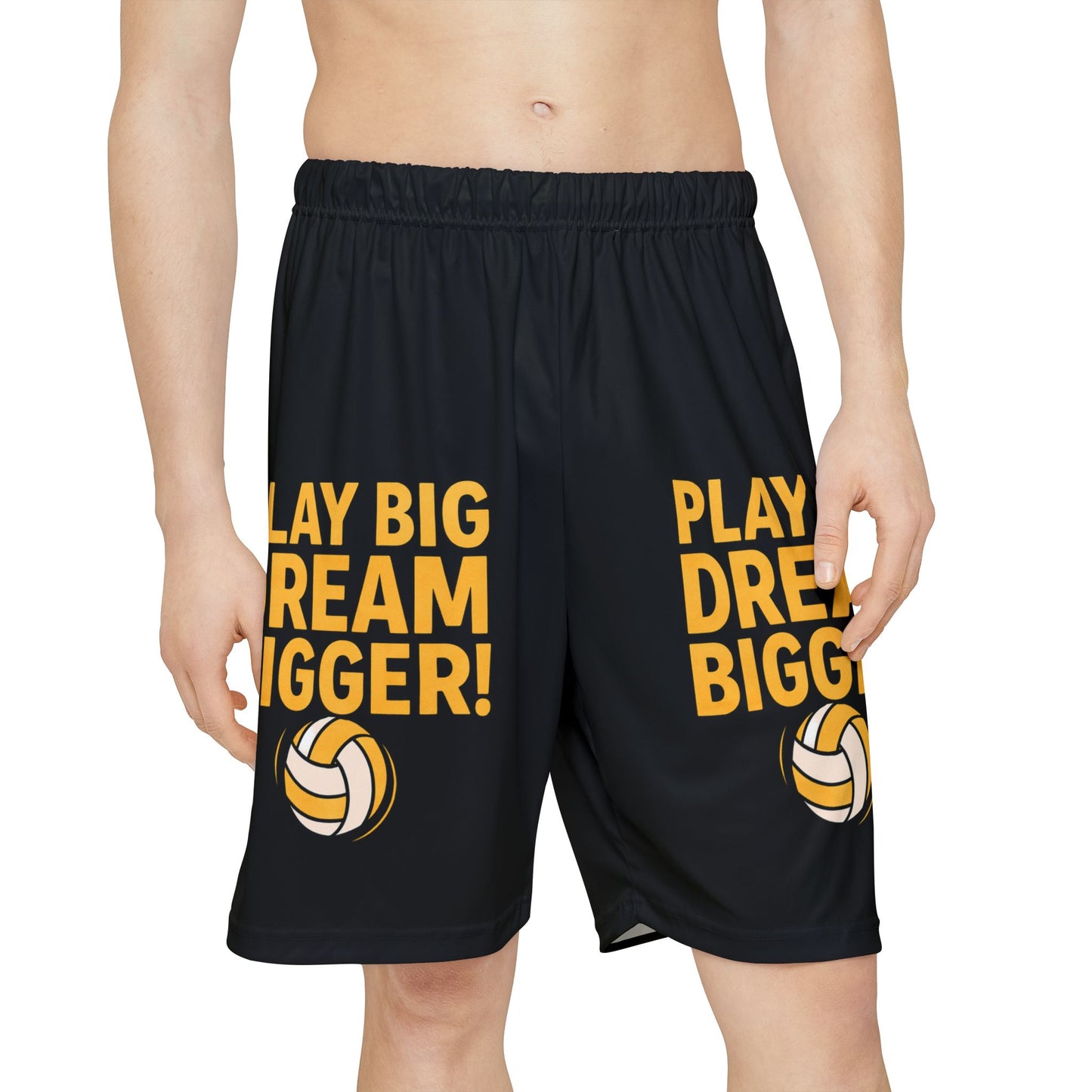 Play Big Dream Bigger Volleyball Training Shorts | Athletic
