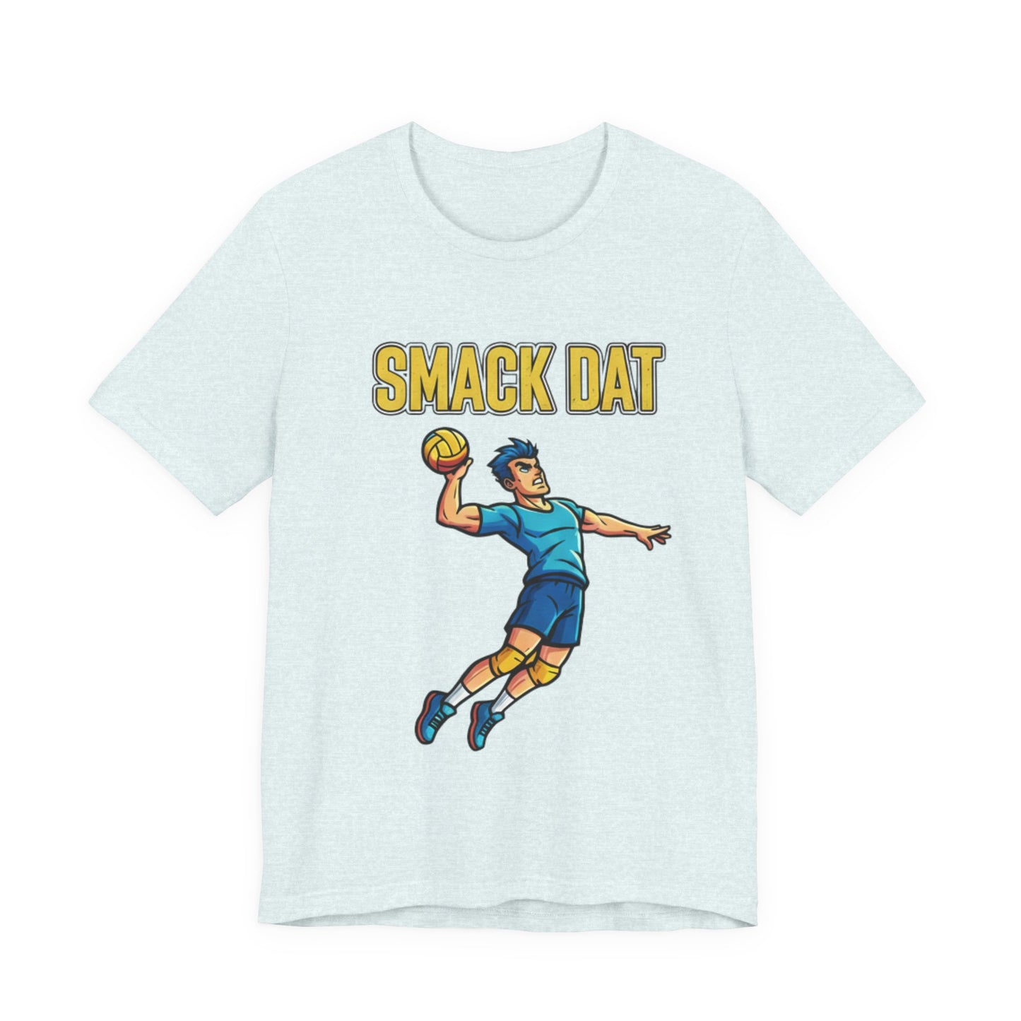 SMack Dat hitter phrase volleyball cartoon tee