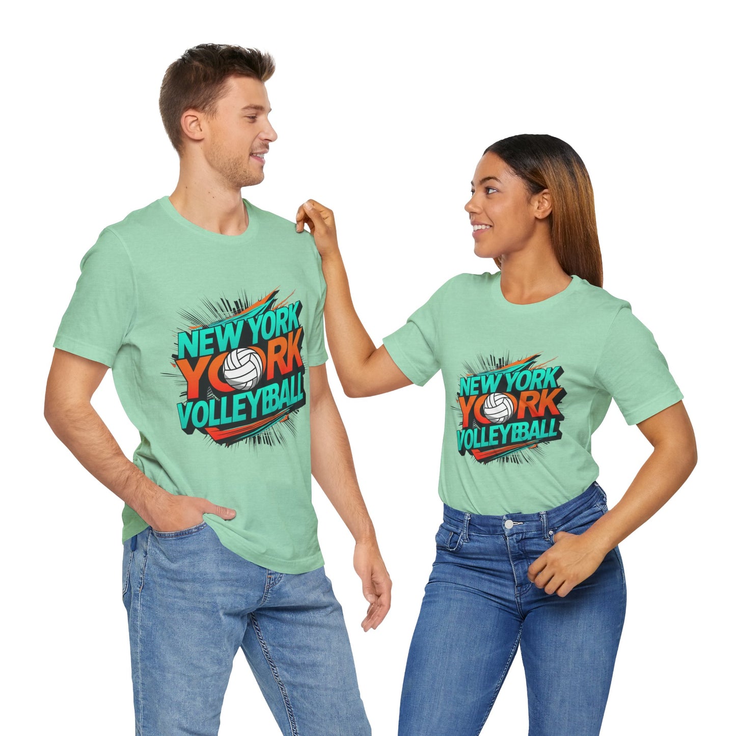 Unisex volleyball shirt for players and fans