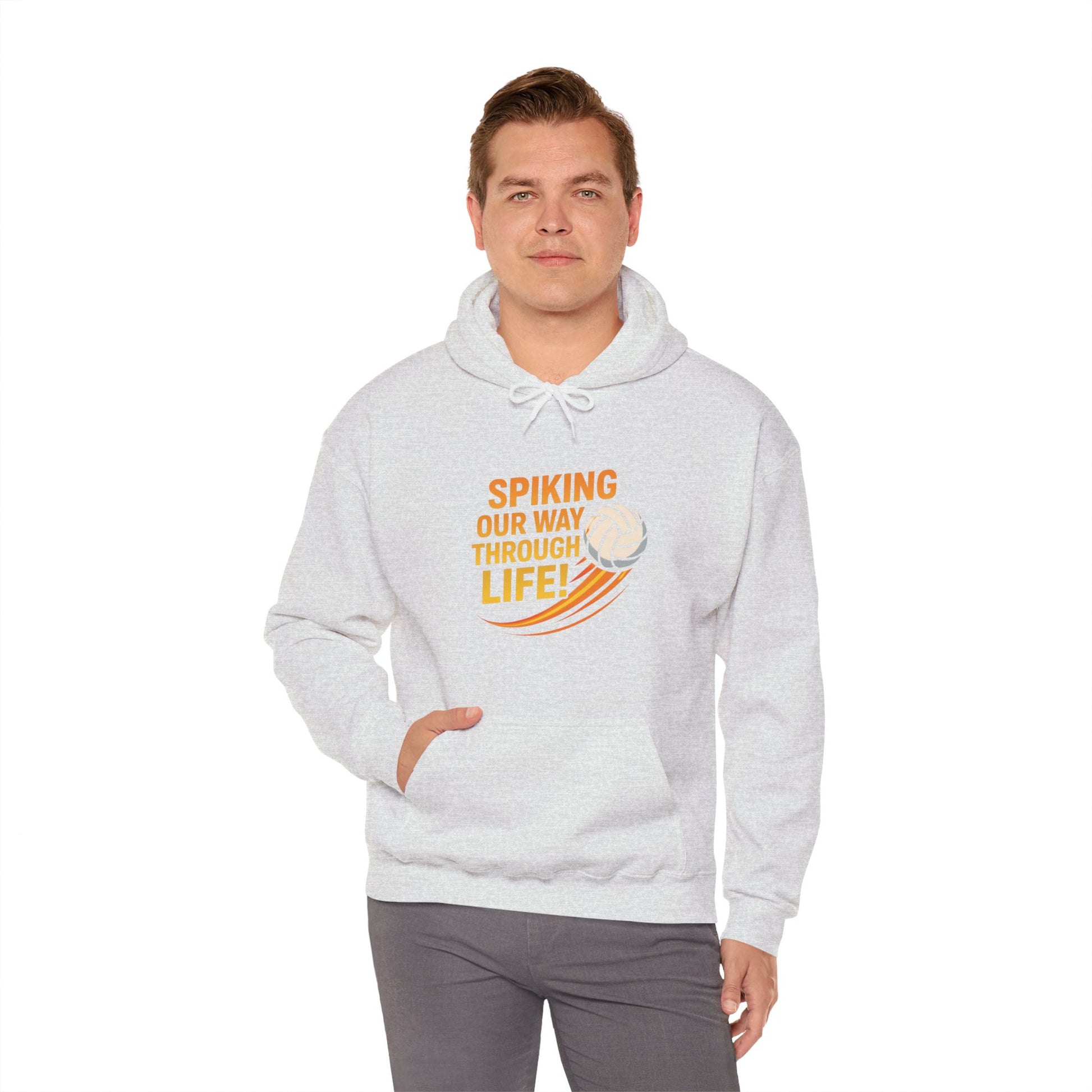 Volleyball humor hoodie for players