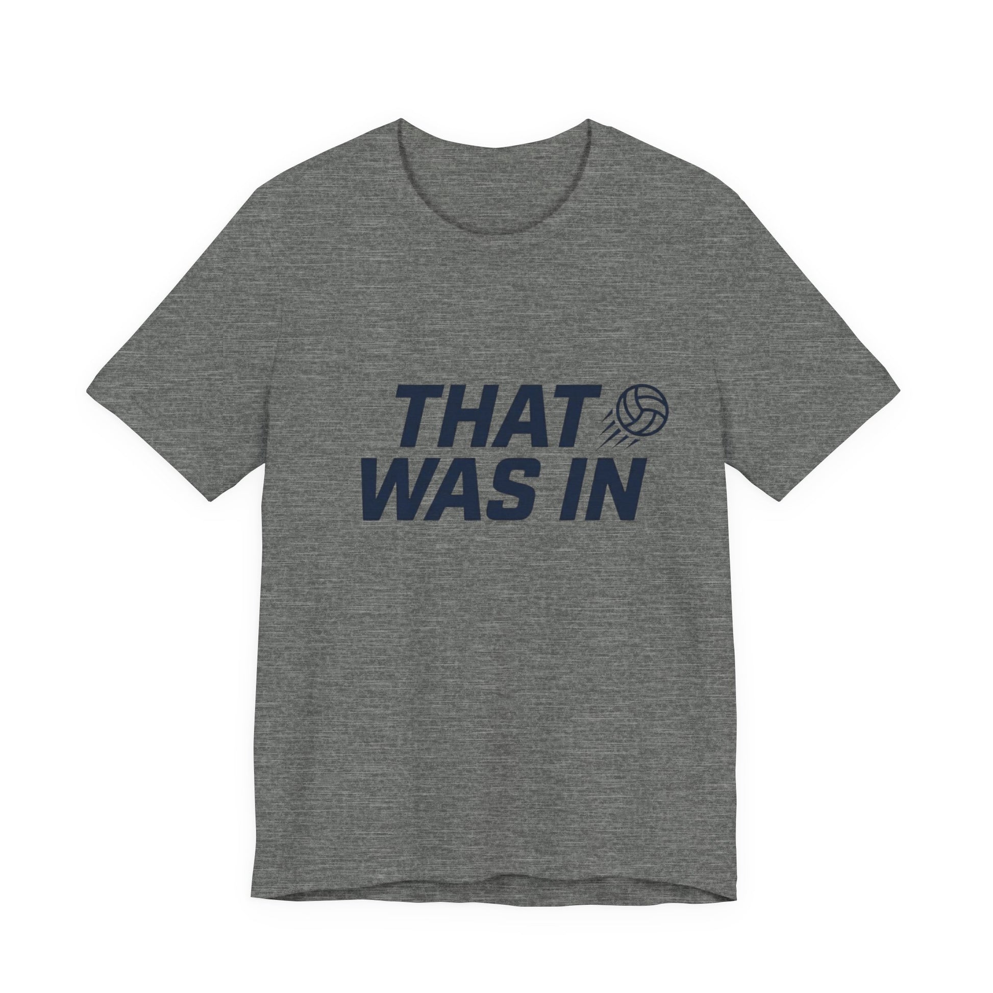 every time volleyball back print t shirt