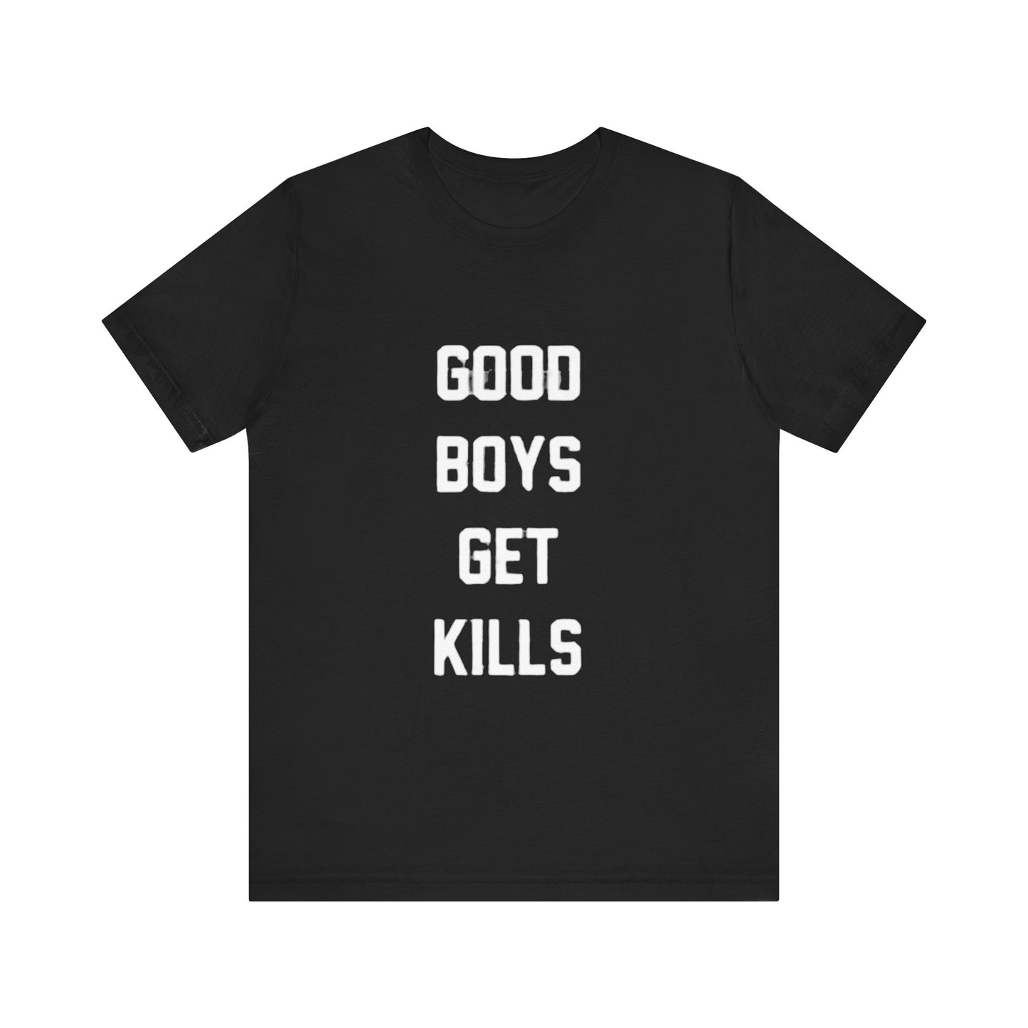 Funny volleyball t-shirt saying “Good Boys Get Kills
