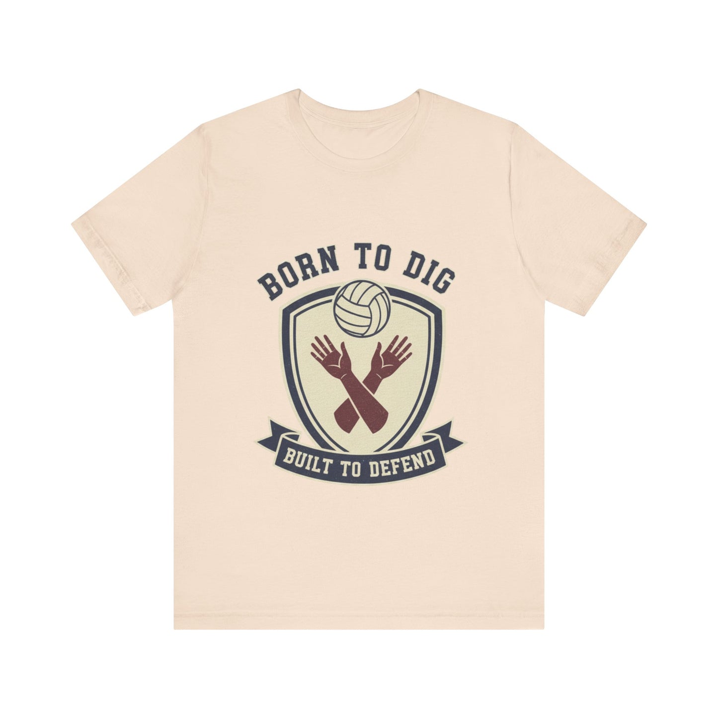 Born to Dig Born to Defend volleyball t-shirt