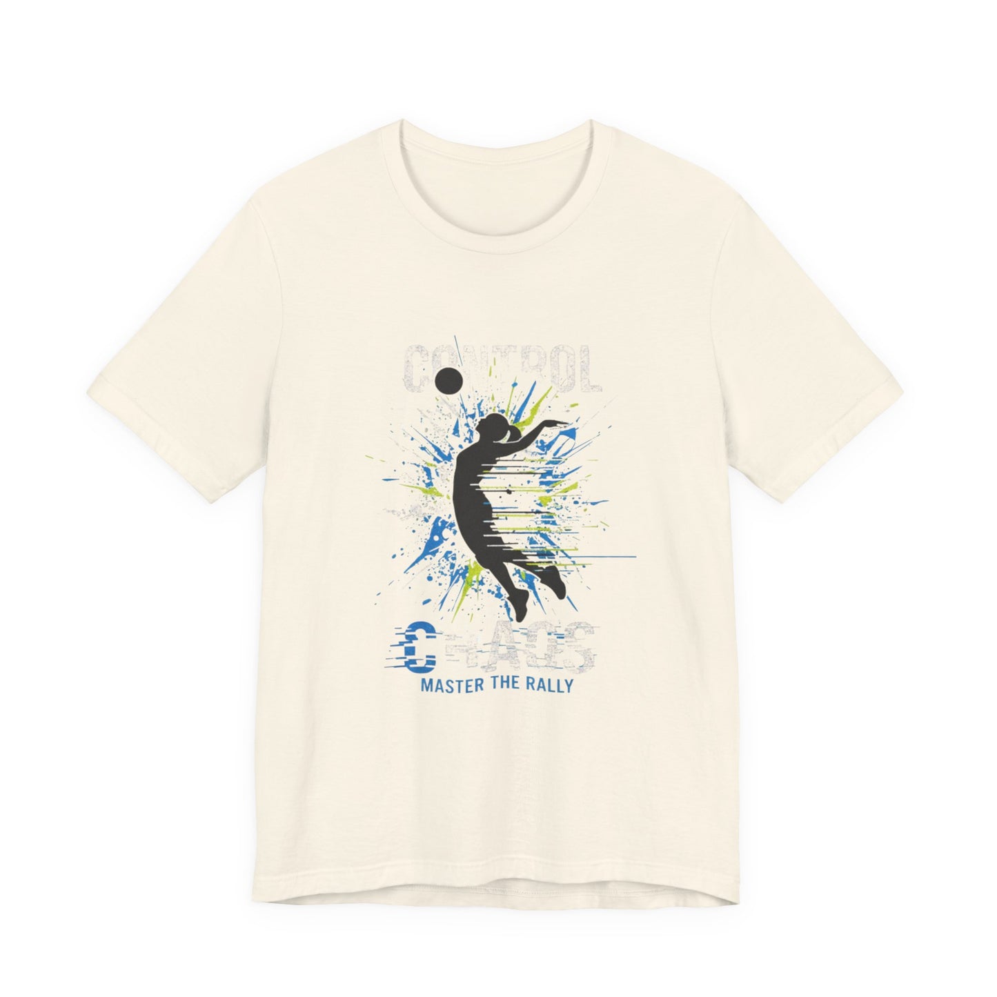 Control Chaos Master the Rally motivational volleyball t-shirt