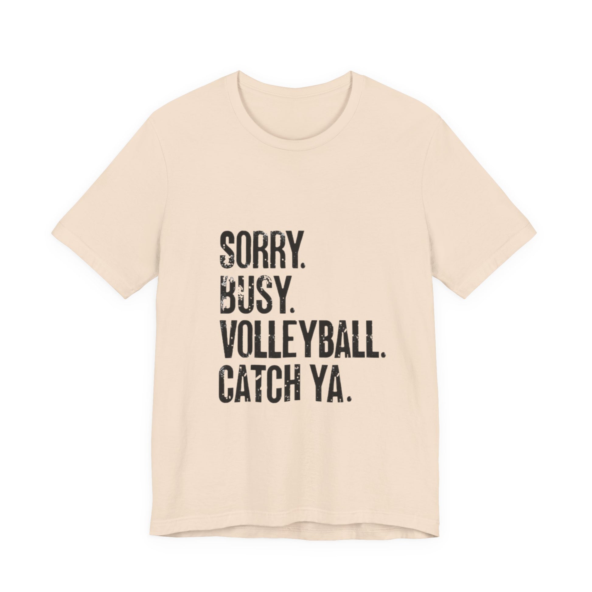 Volleyball lifestyle humor t-shirt graphic