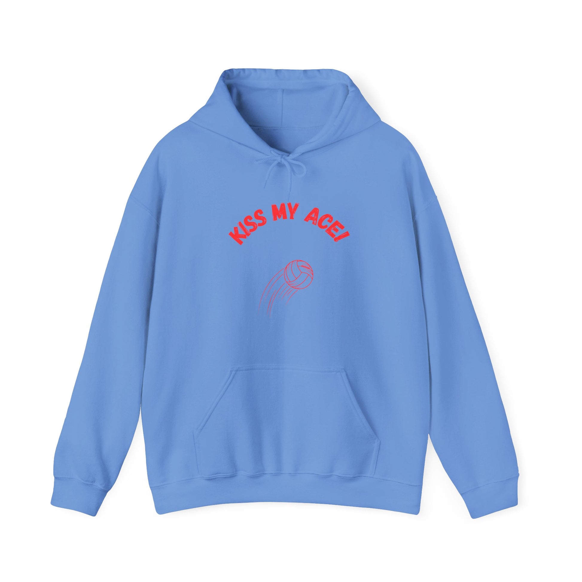 Unisex volleyball hoodie with attitude