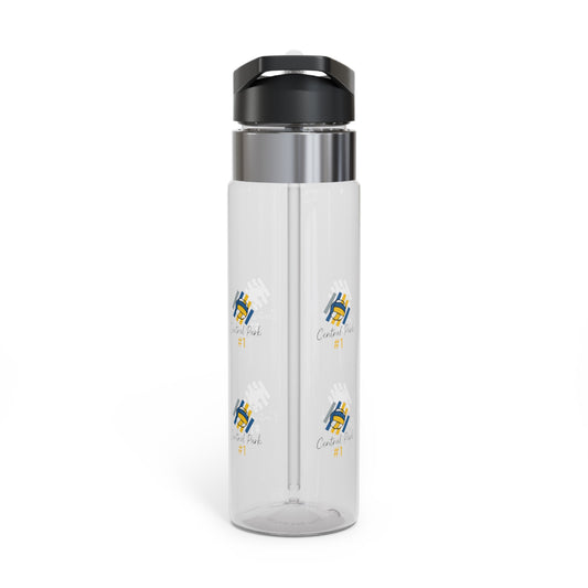 Central Park volleyball 20oz Tritan sport bottle with flip straw