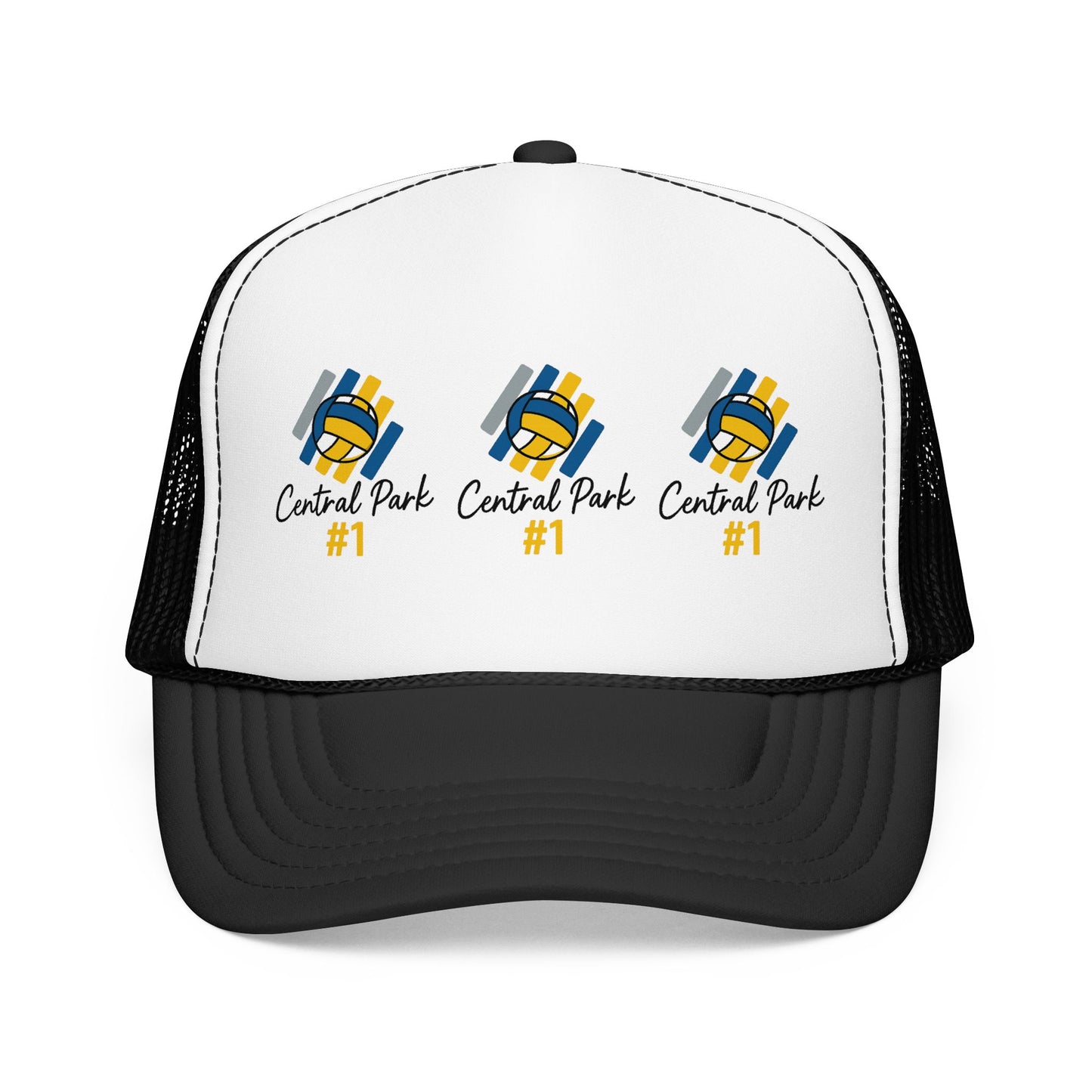 Central Park #1 volleyball trucker hat design