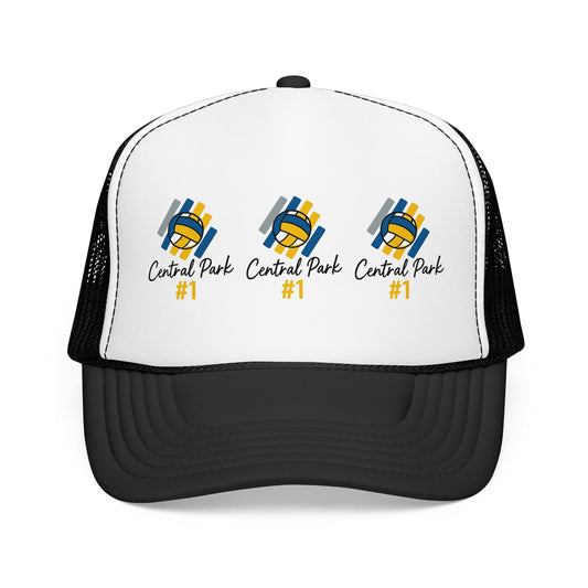 Central Park #1 volleyball trucker hat design