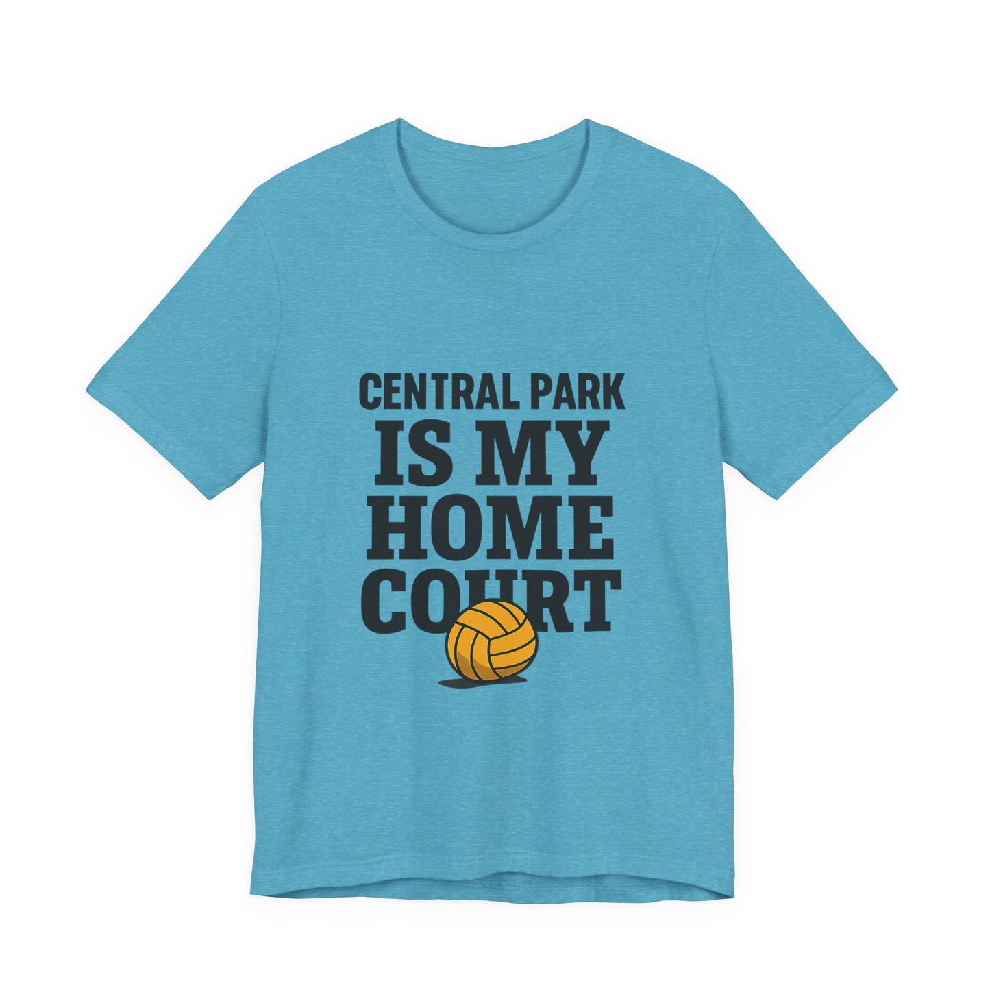 Unisex volleyball shirt with retro-style print