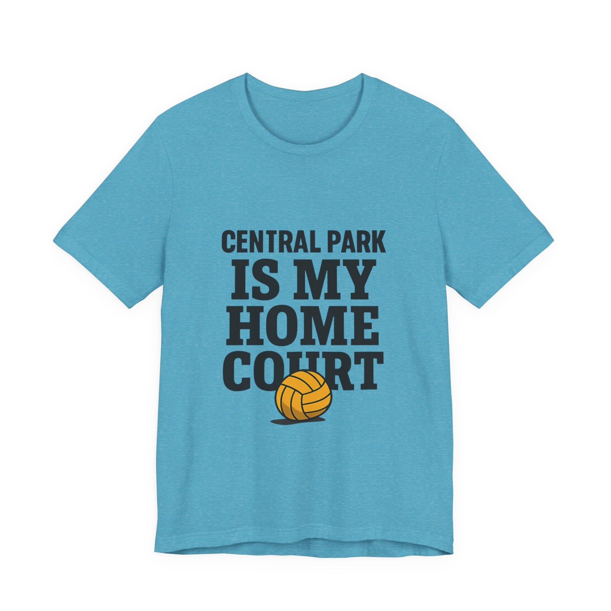 Unisex volleyball shirt with retro-style print