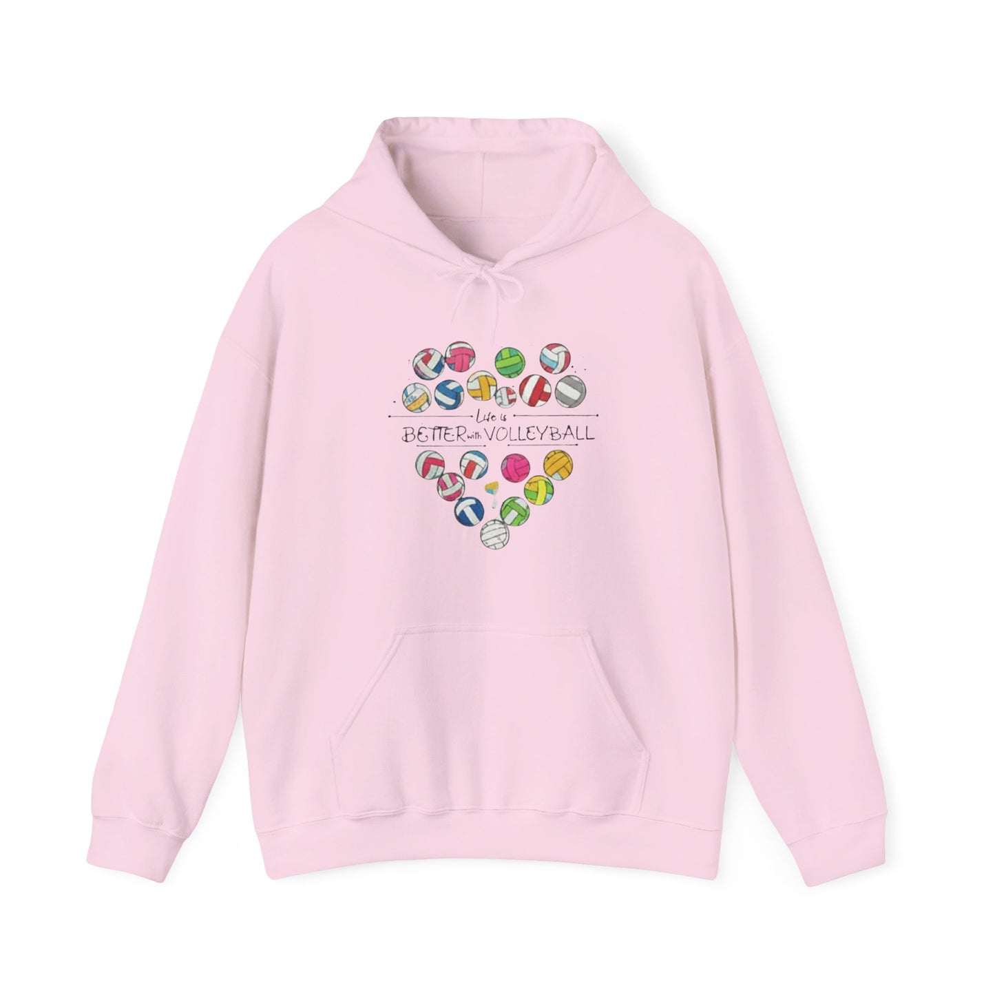 Volleyball love hoodie for players